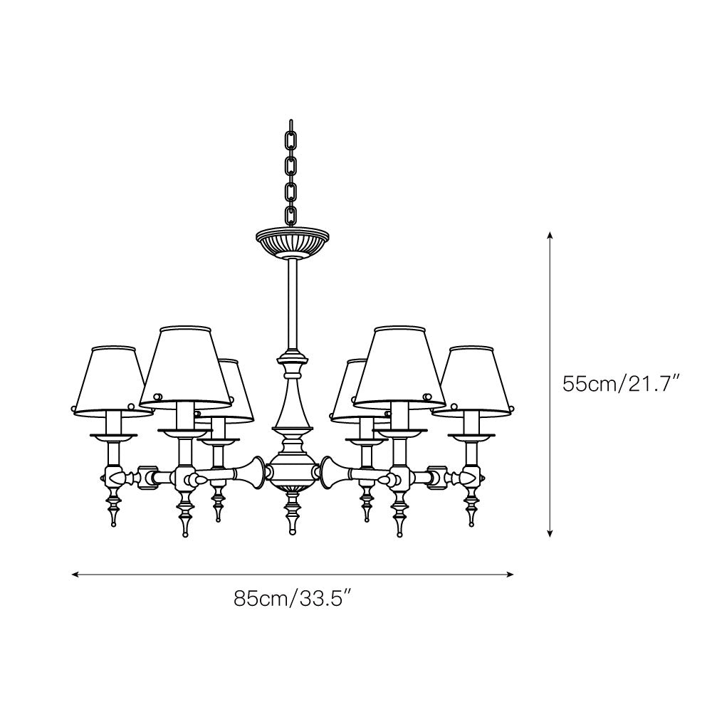 Saunders Traditional Chandelier