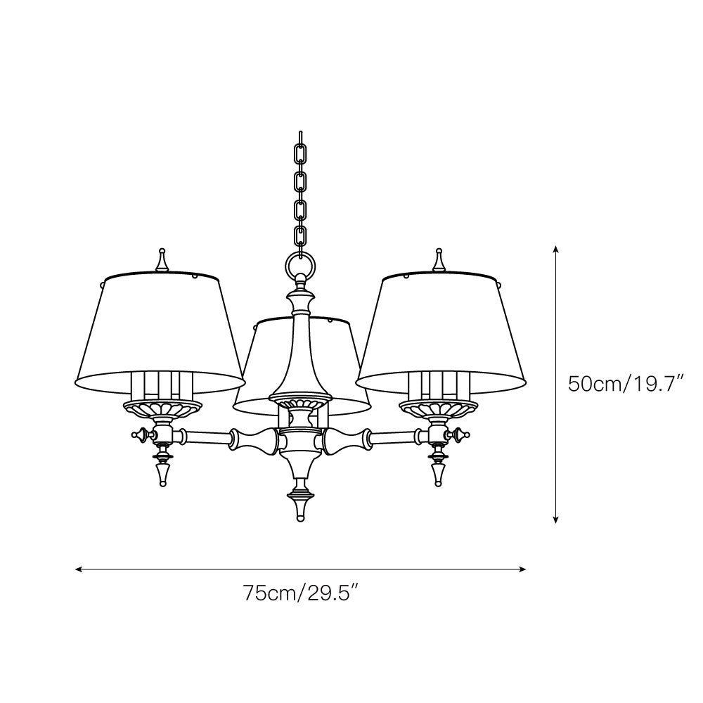 Saunders Traditional Chandelier