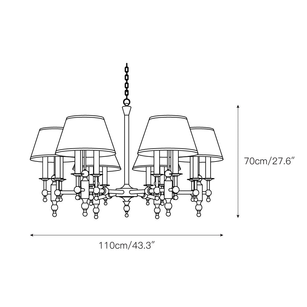 Saunders Traditional Chandelier