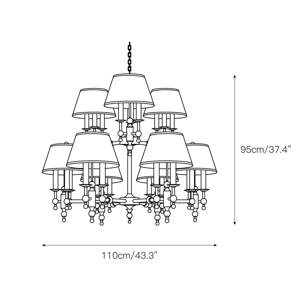 Saunders Traditional Chandelier