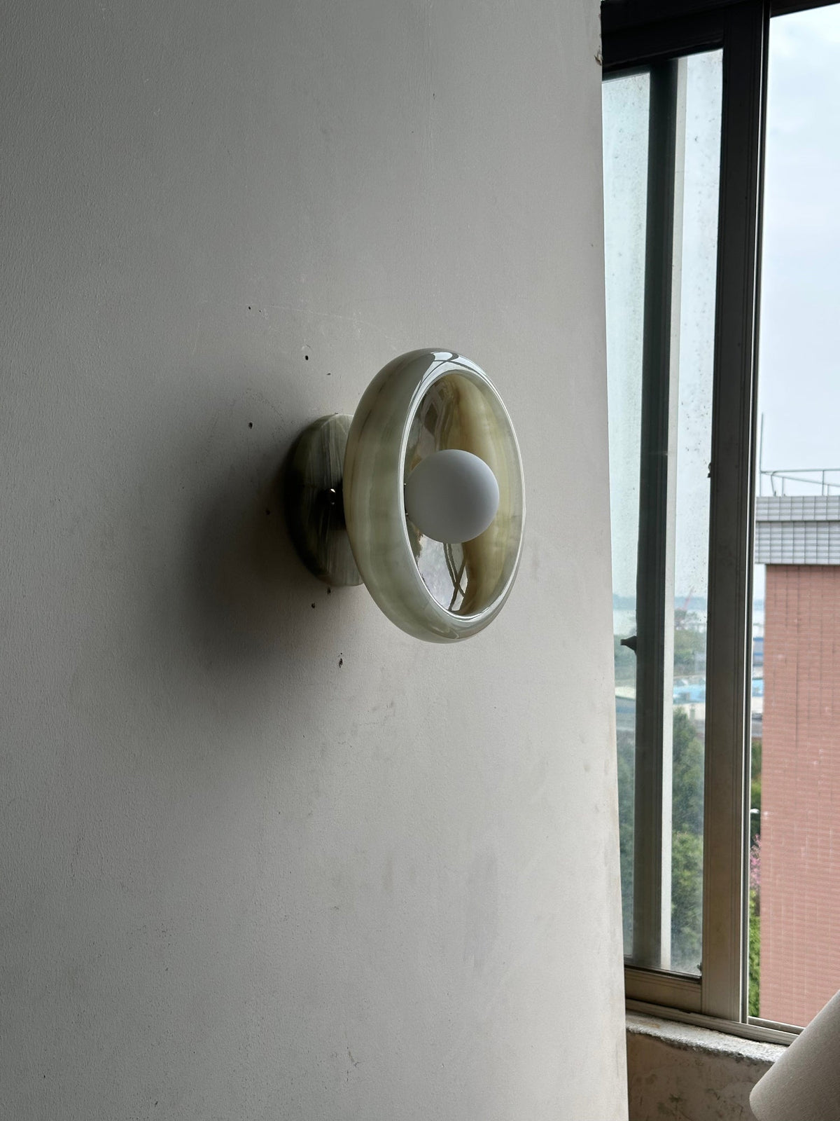 Savion Marble Wall Lamp