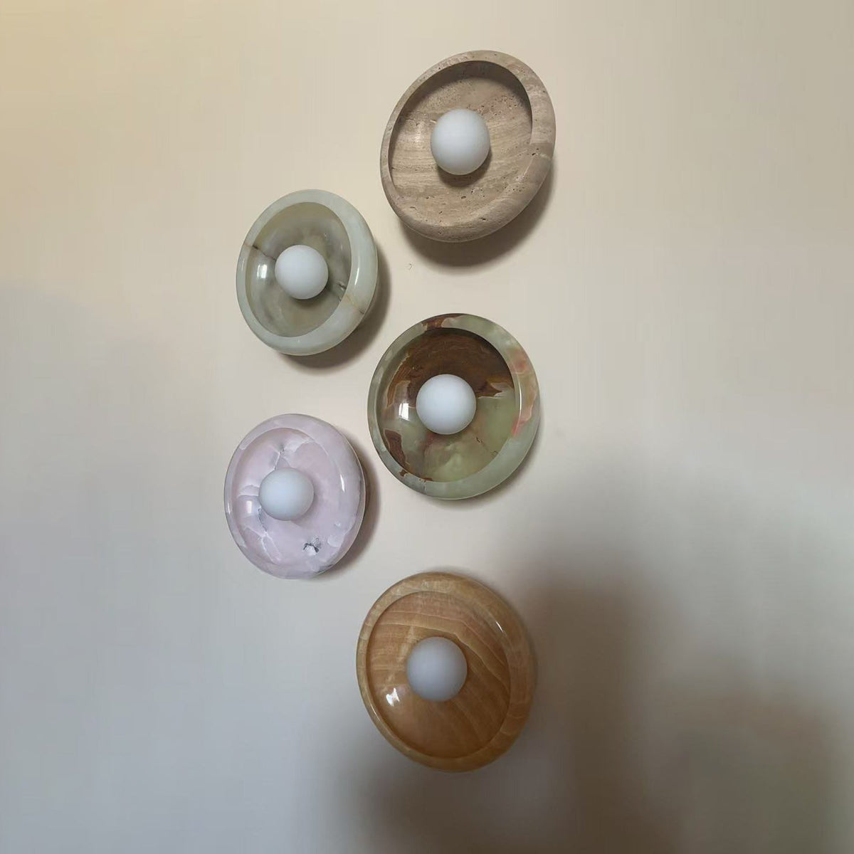 Savion Marble Wall Lamp