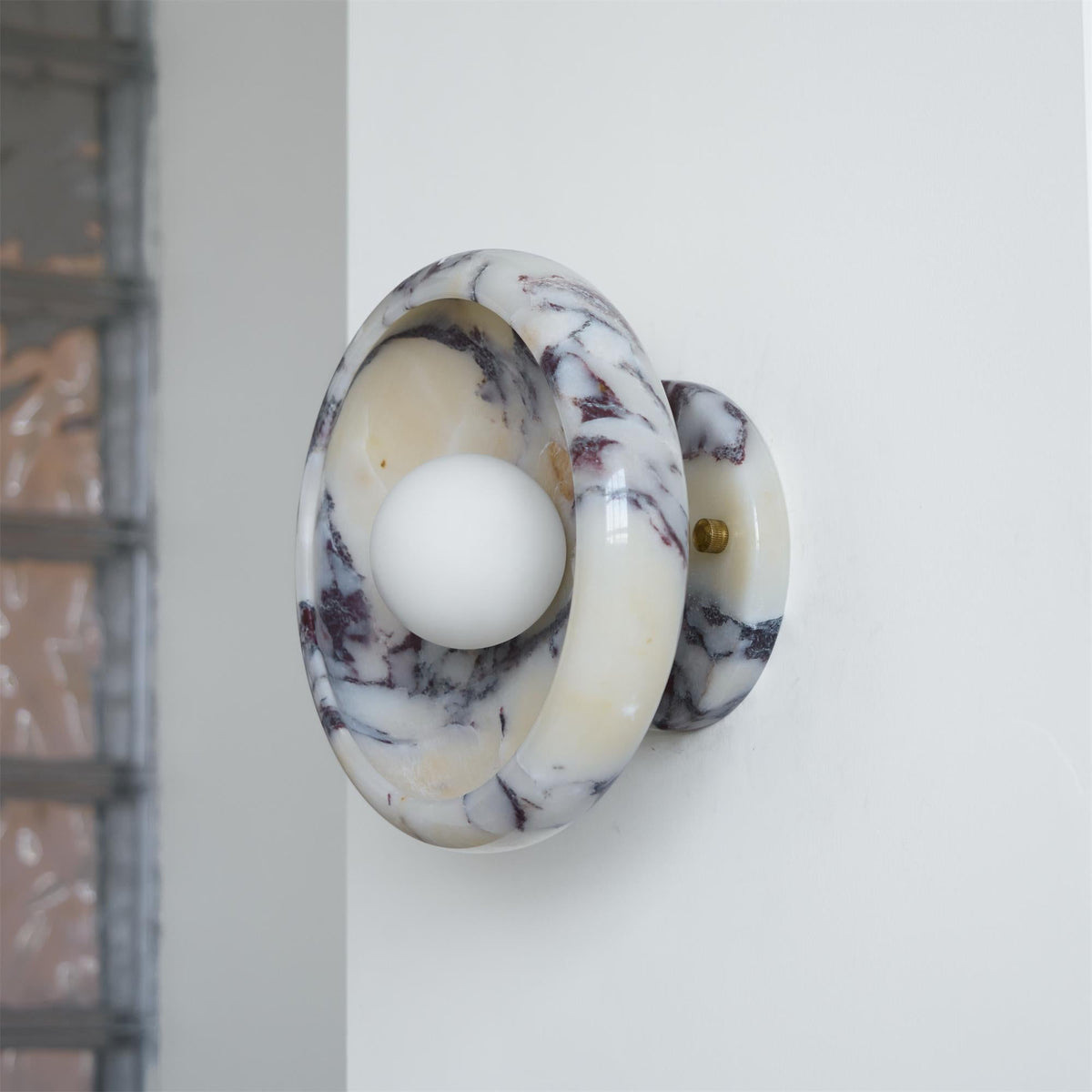 Savion Marble Wall Lamp