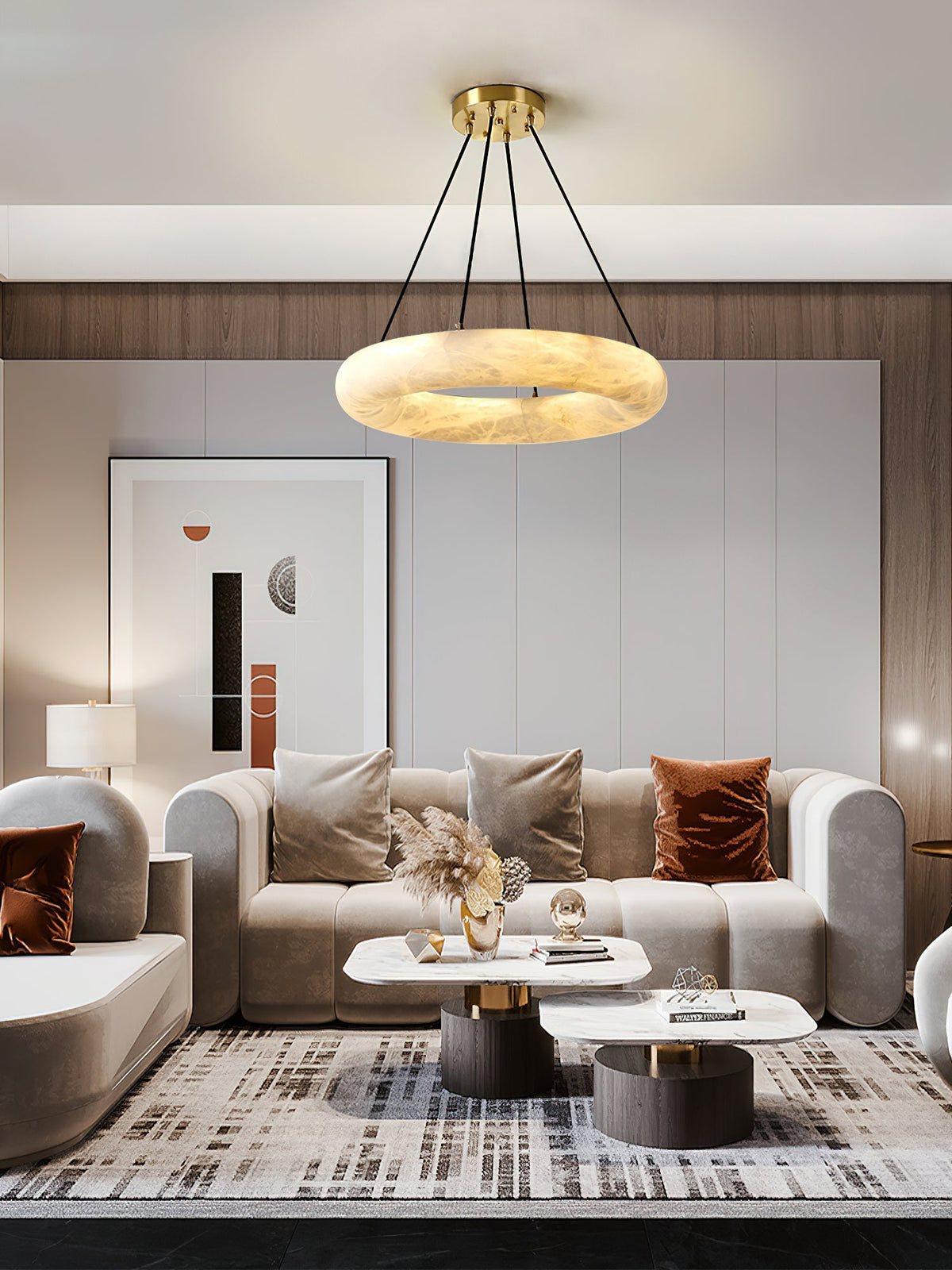 Scarlett Alabaster Chandelier
