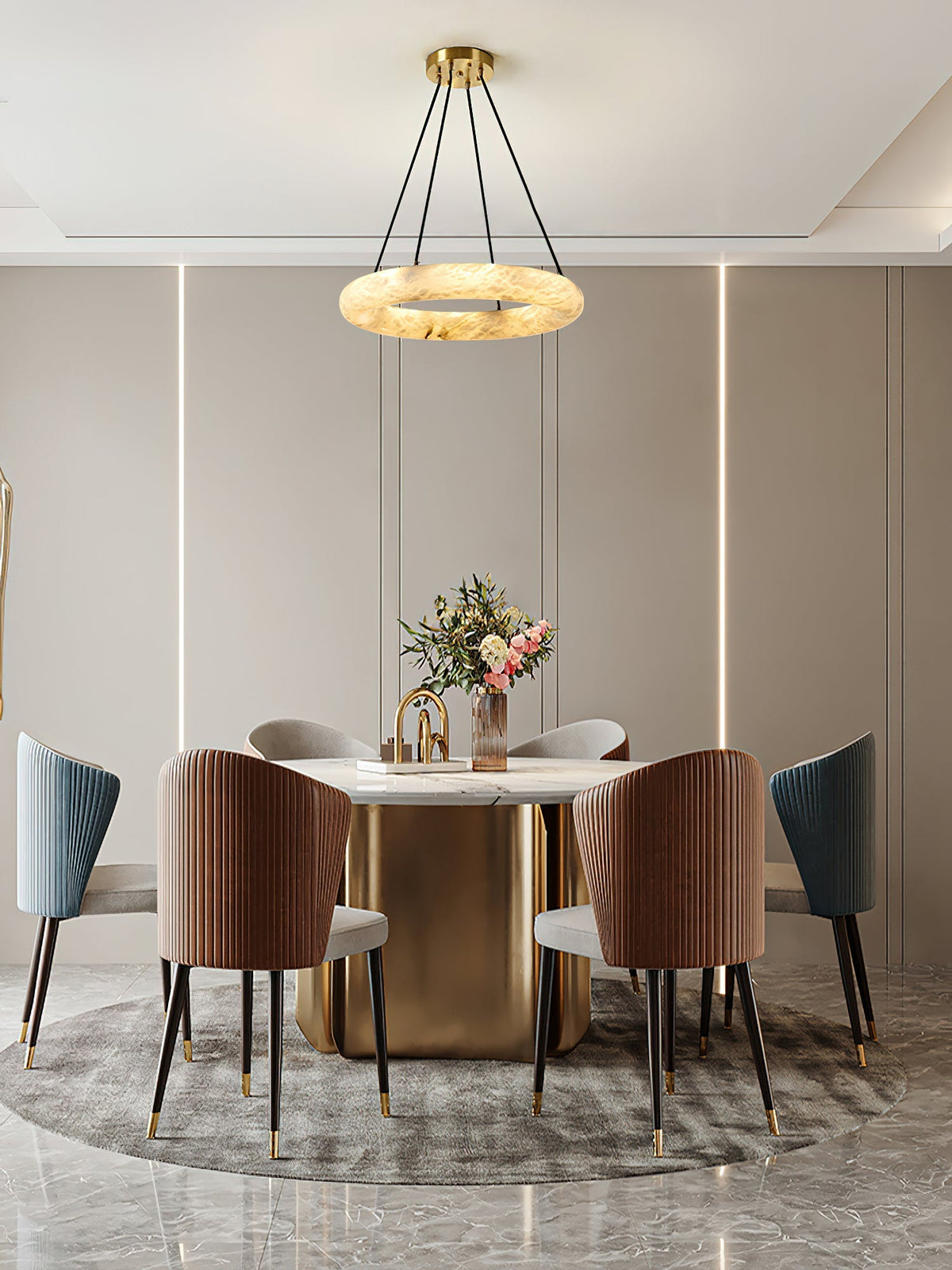 Scarlett Alabaster Chandelier