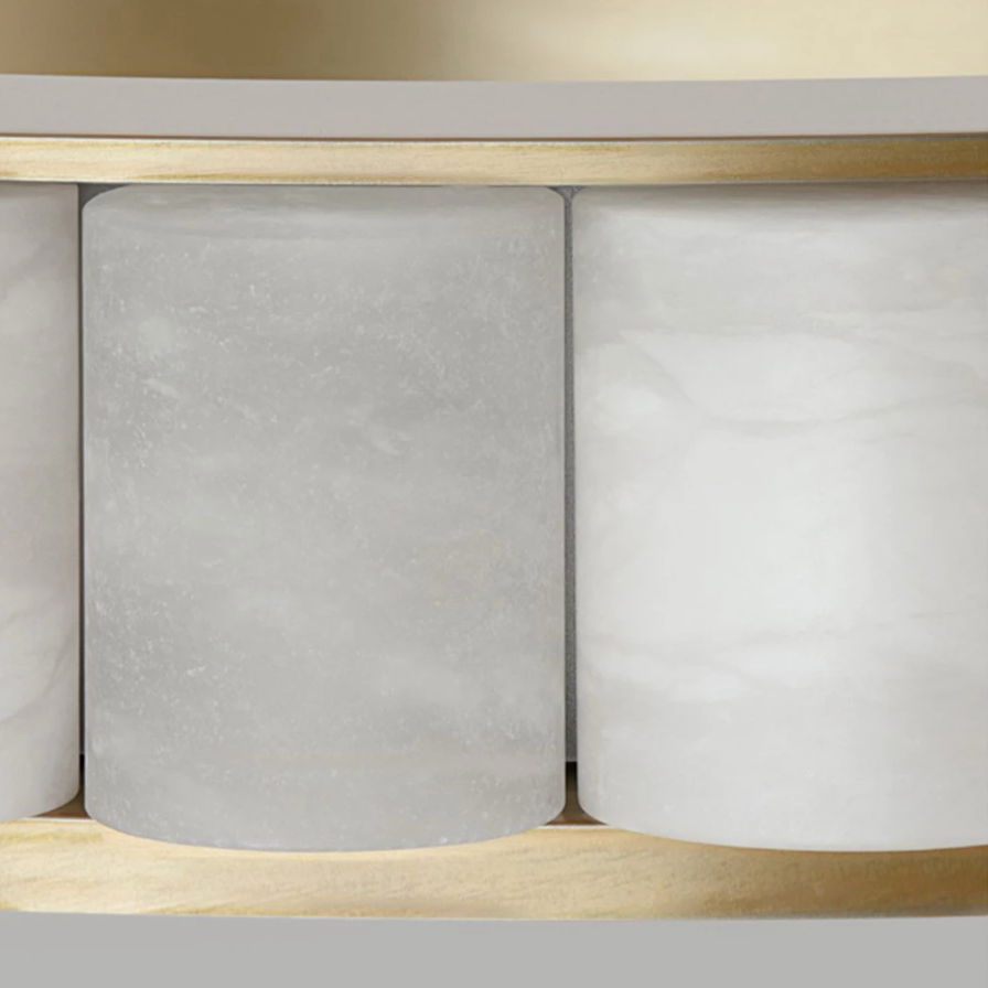 Natural Marble Modern Ring Chandelier - view 5