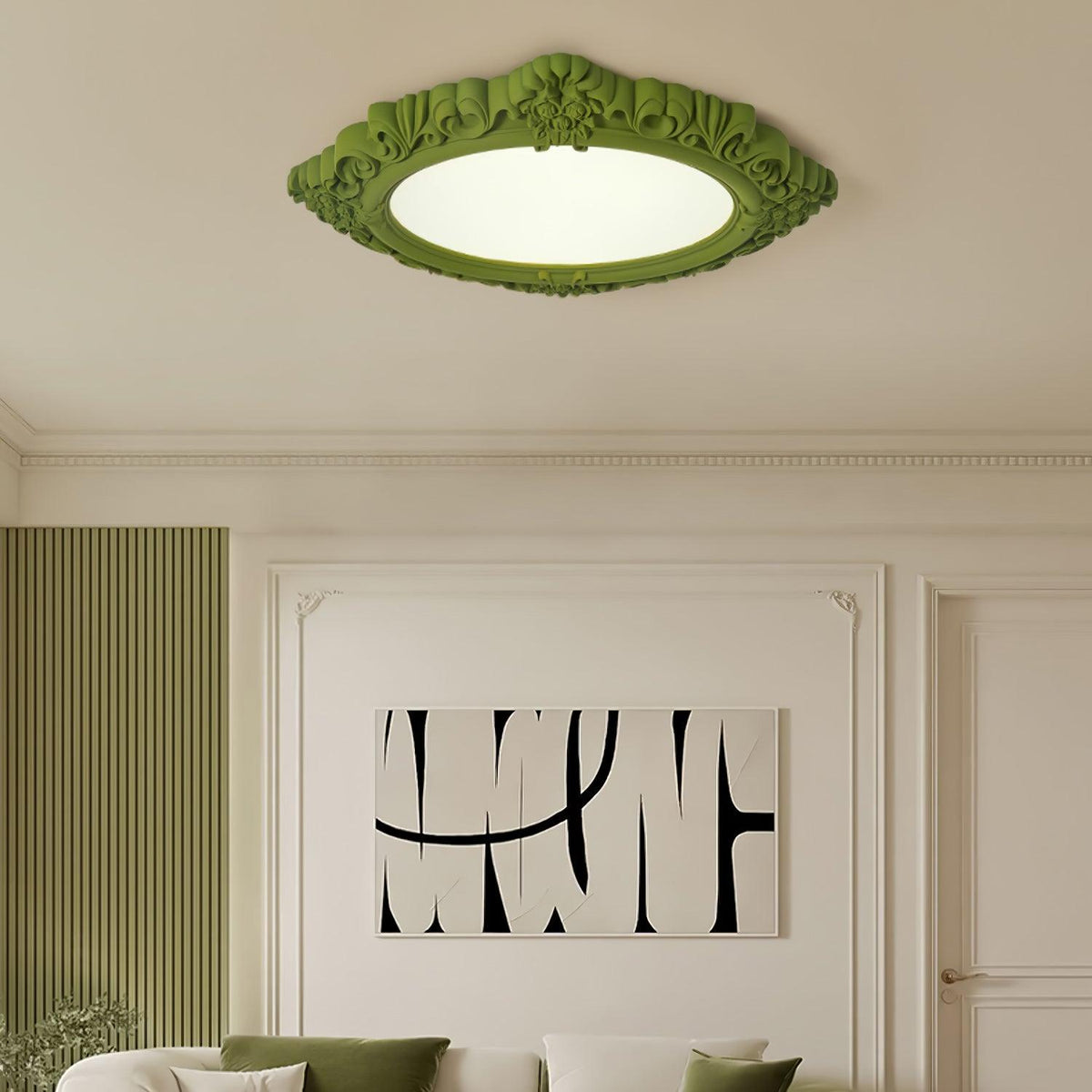 Sculpted Resin Ceiling Lamp - view 11