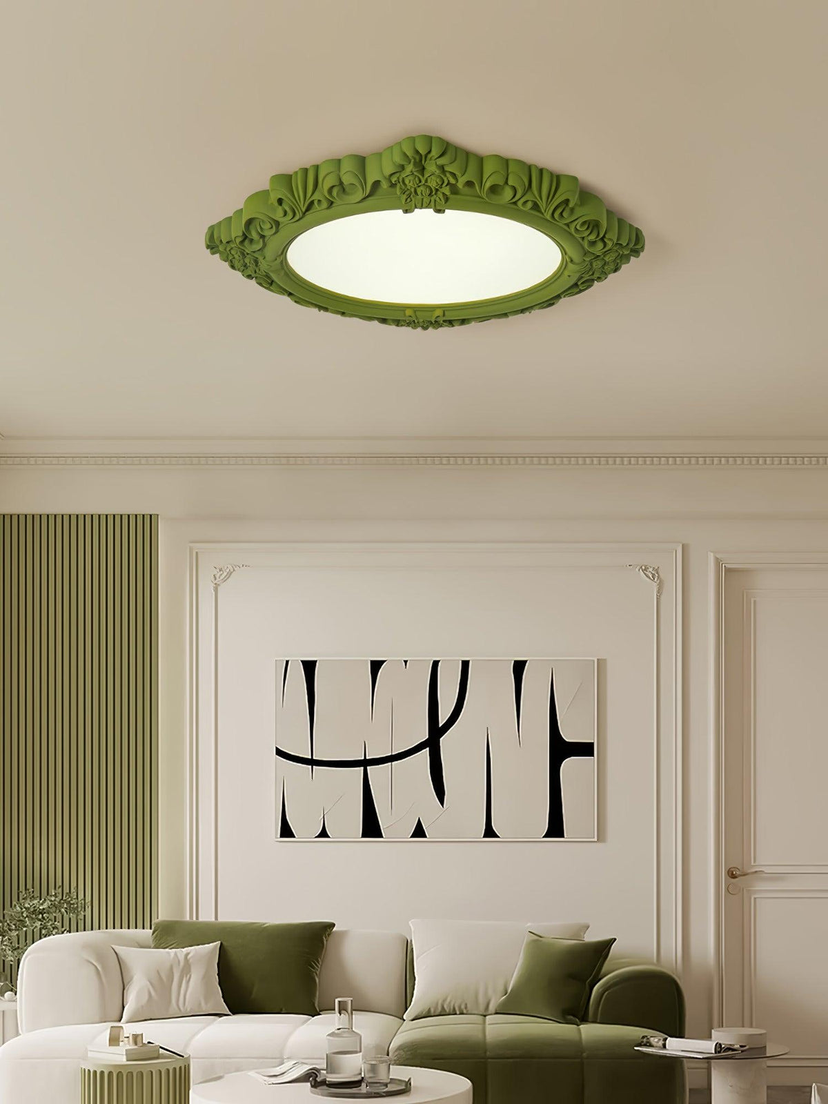 Sculpted Resin Ceiling Lamp - view 13