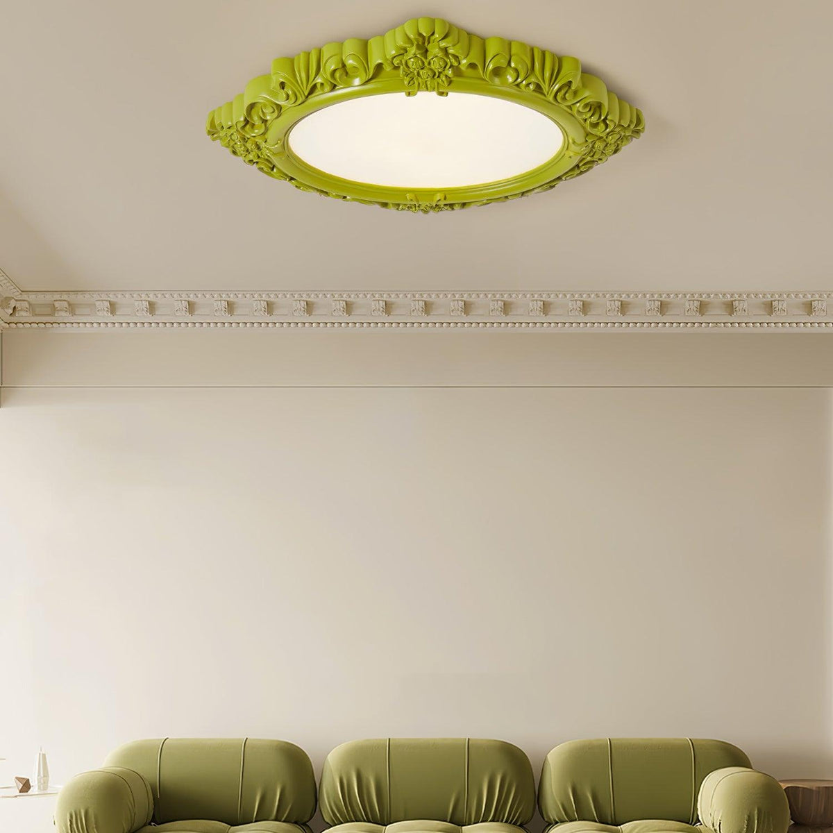 Sculpted Resin Ceiling Lamp - view 5