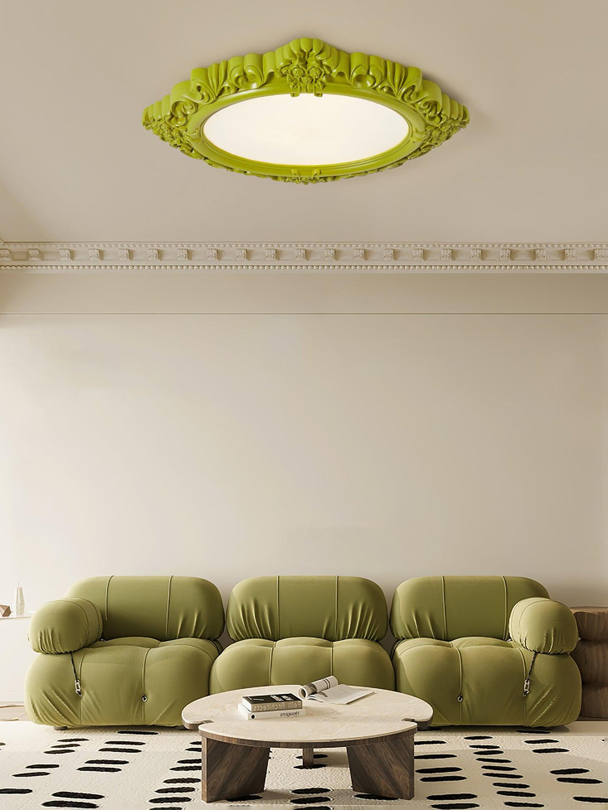 Sculpted Resin Ceiling Lamp - view 16
