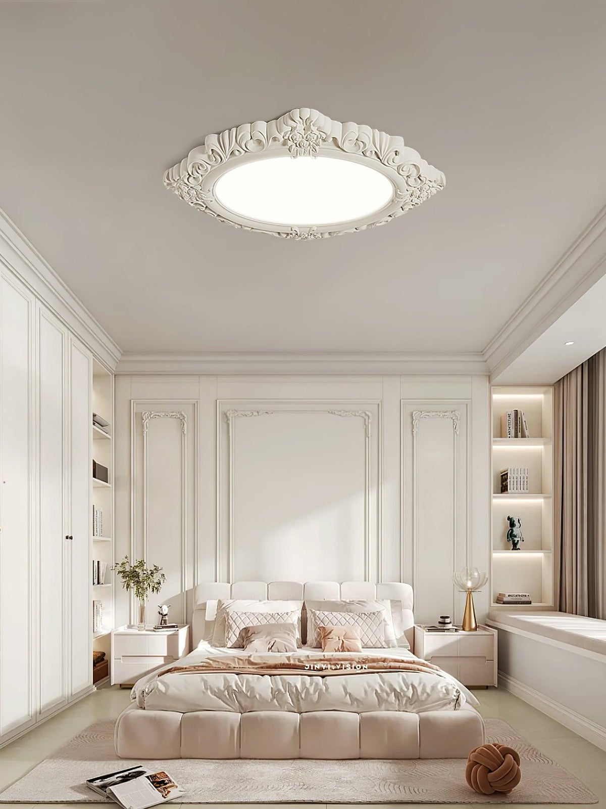 Sculpted Resin Ceiling Lamp - view 10