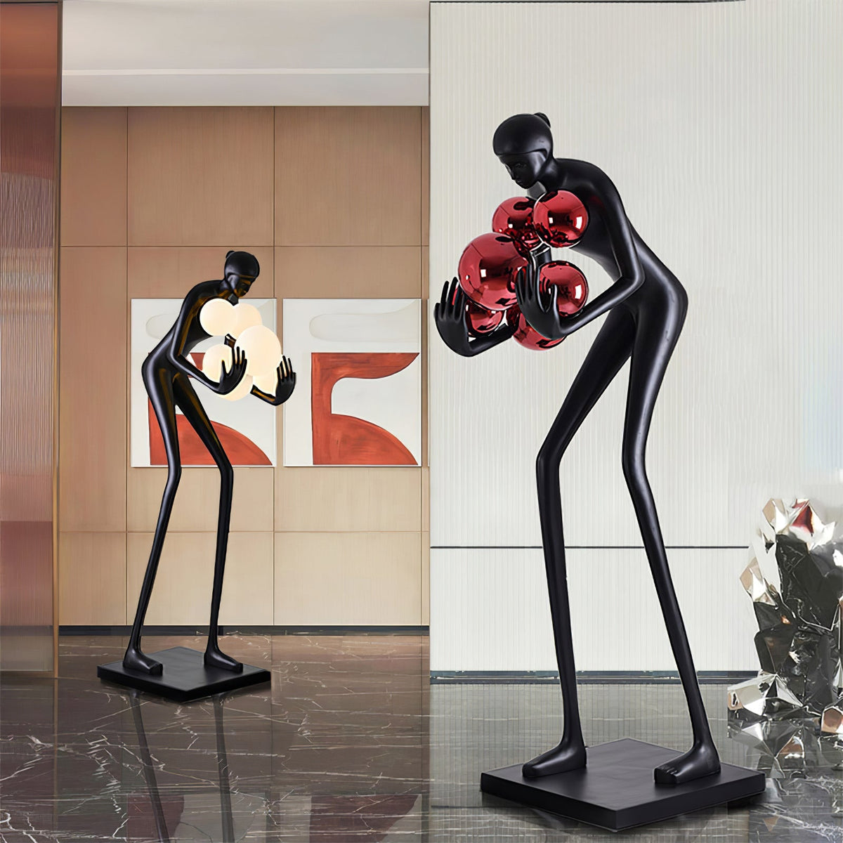 Sentinel Sculpture Floor Lamp - view 4