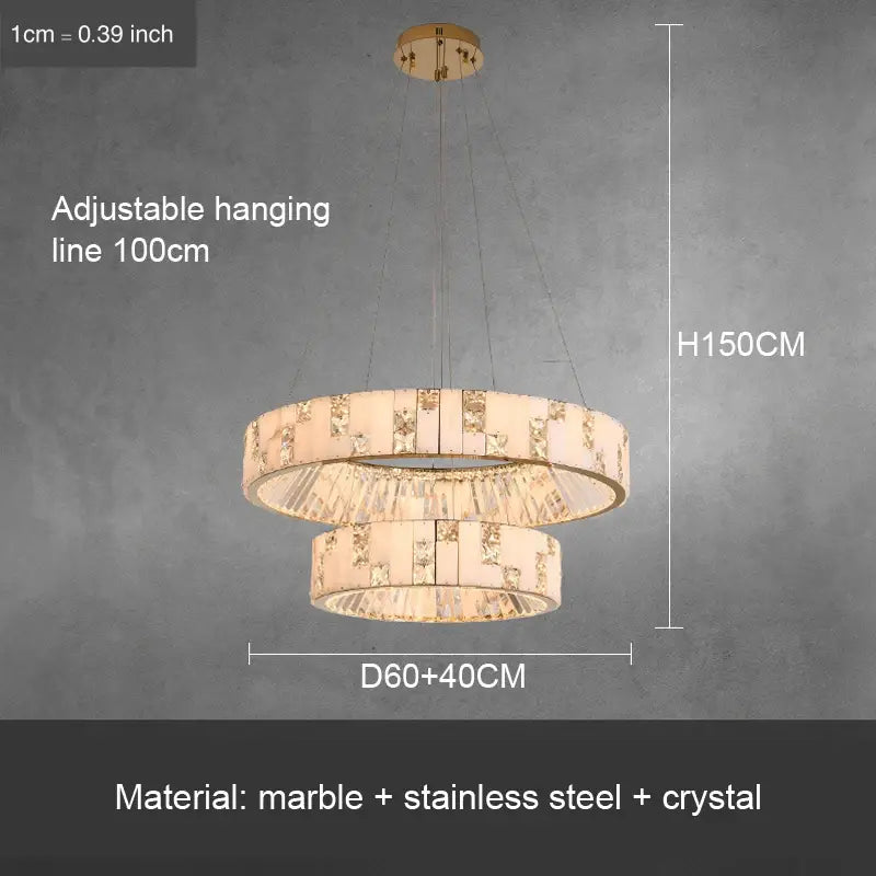Edes Modern Chandelier - view 9