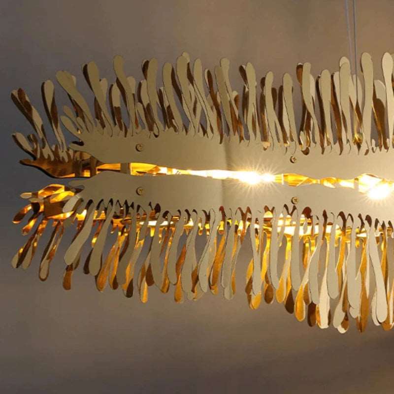 Aresso Stainless Steel Dining Room Chandelier - view 3