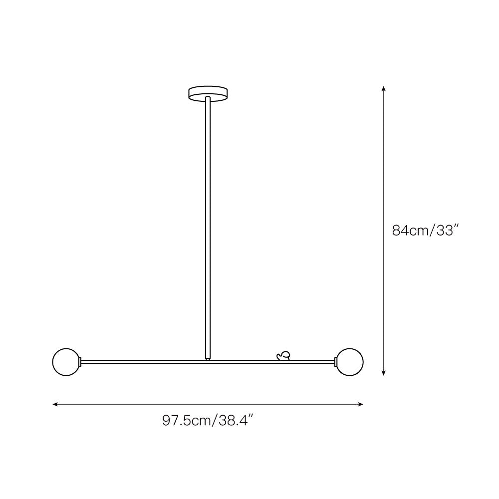 See Saw Pendant Lamp