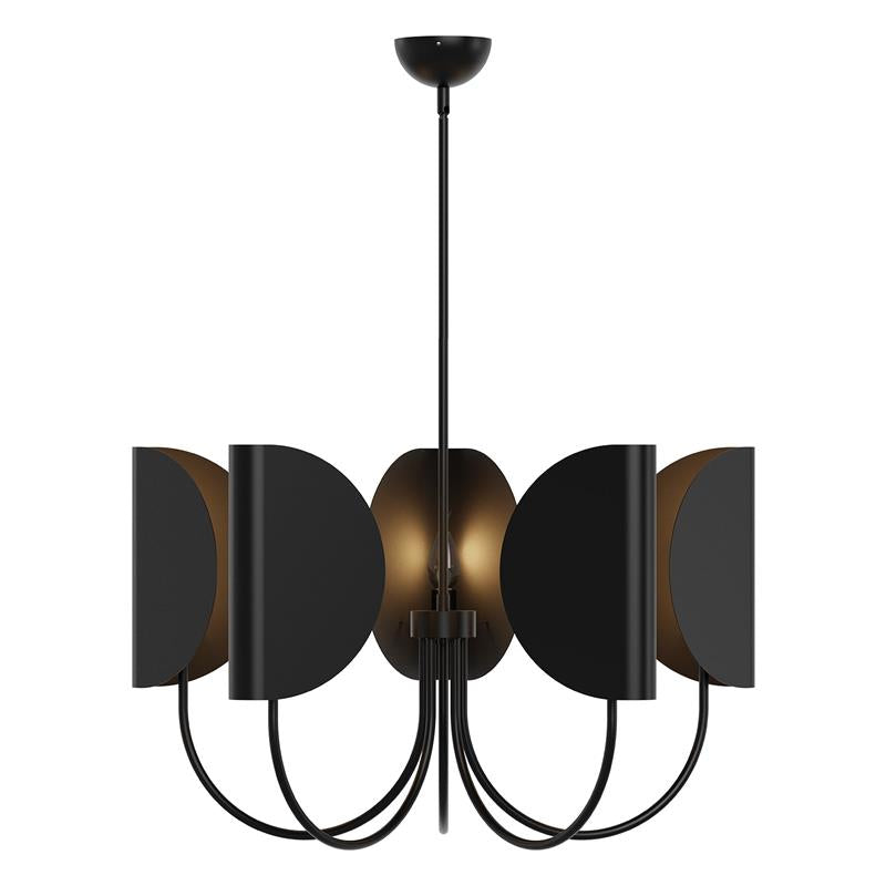 Leaf Brass Chandelier - view 11