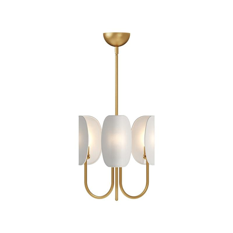 Leaf Brass Chandelier - view 6