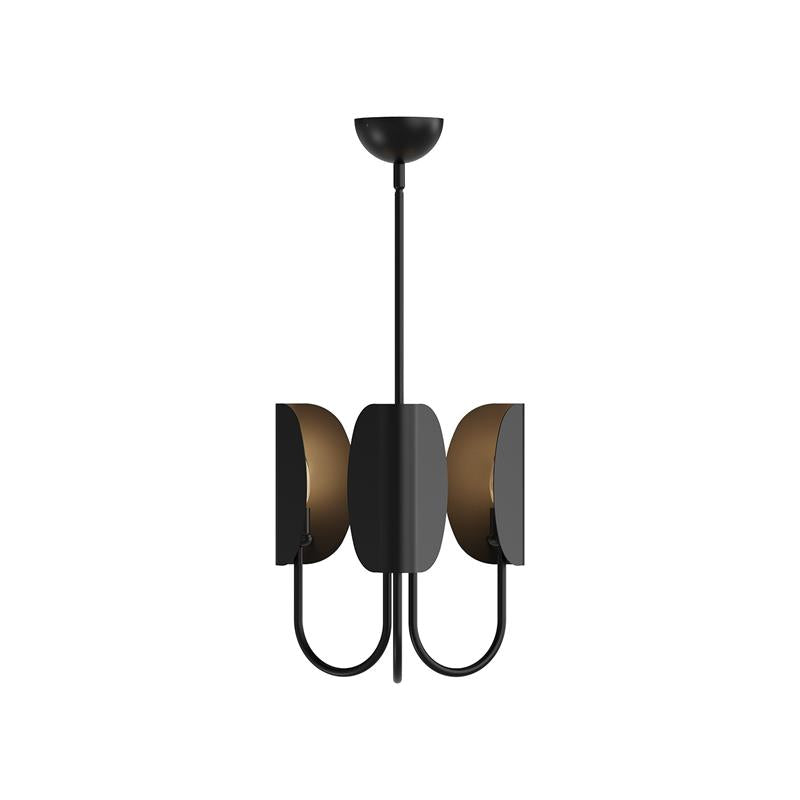 Leaf Brass Chandelier - view 7