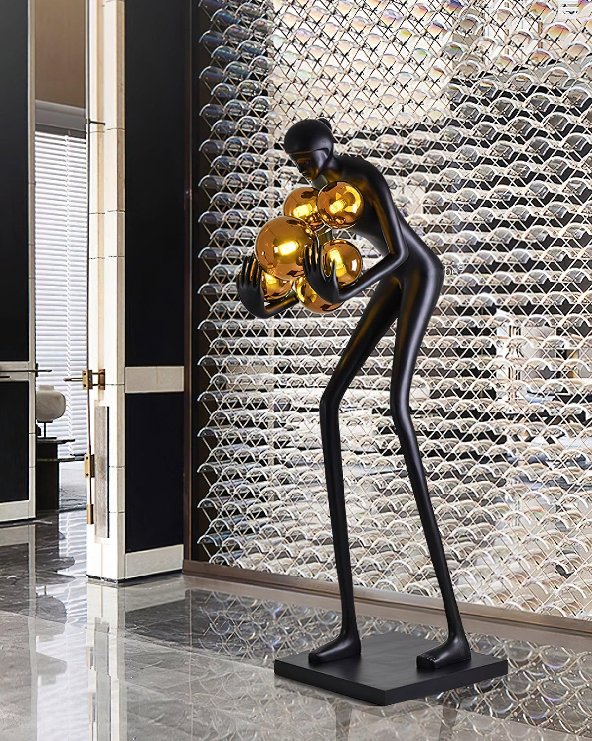 Sentinel Sculpture Floor Lamp - view 13