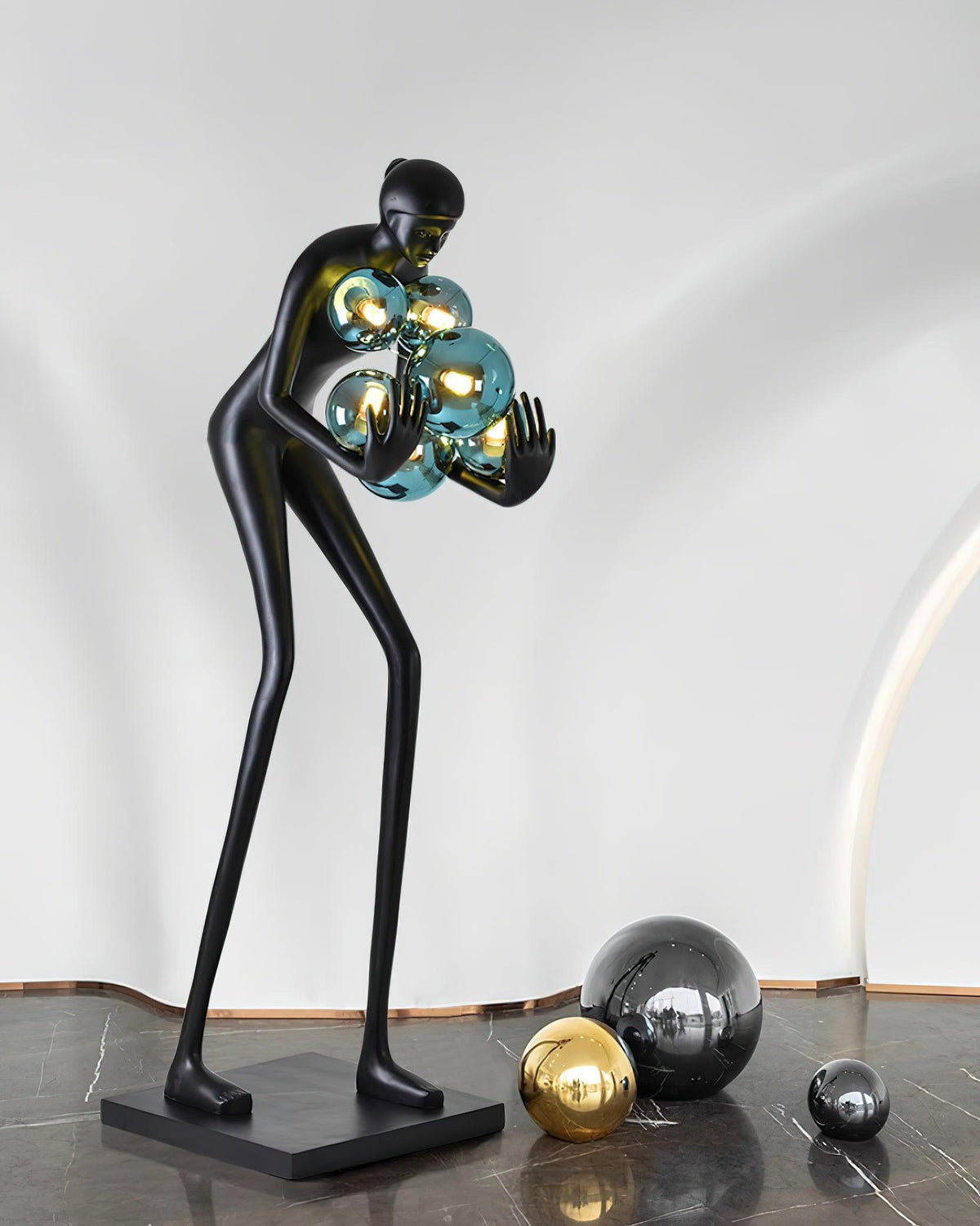 Sentinel Sculpture Floor Lamp - view 15
