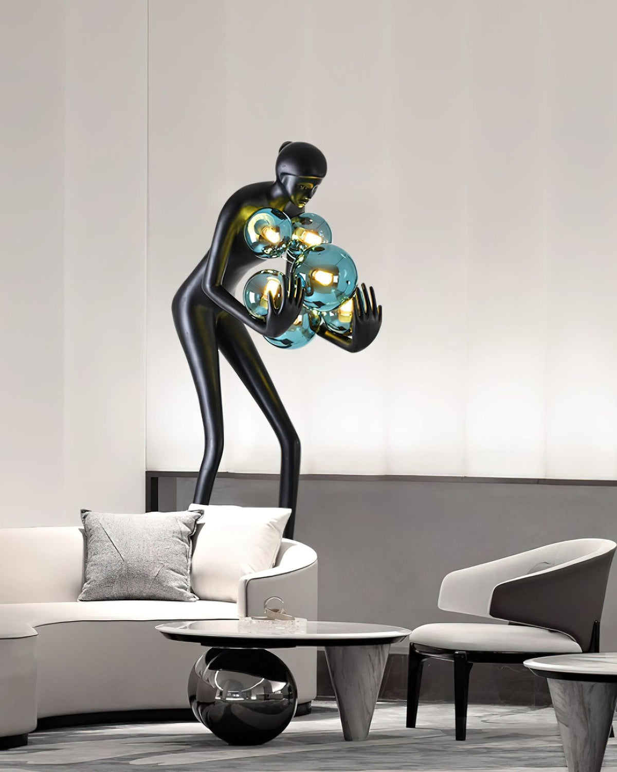 Sentinel Sculpture Floor Lamp - view 16