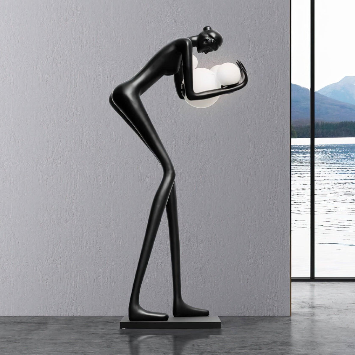 Sentinel Sculpture Floor Lamp - view 17