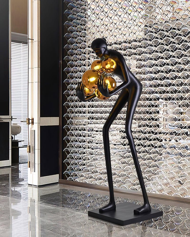 Sentinel Sculpture Floor Lamp - view 10