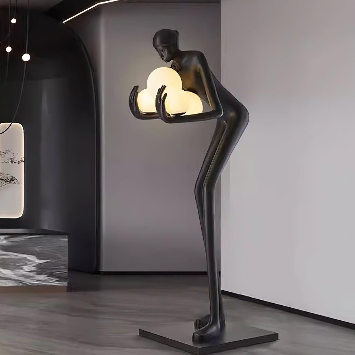 Sentinel Sculpture Floor Lamp - view 12