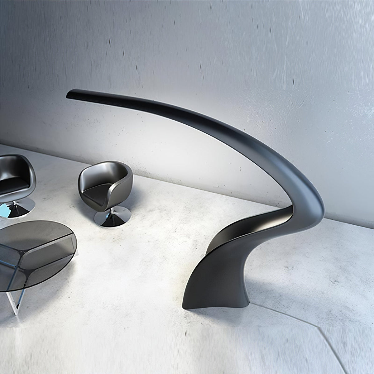Seraph Curve Floor Lamp - view 2