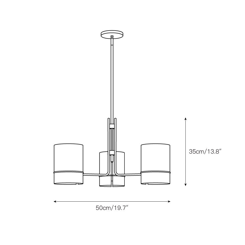 Montego Chandelier - view 3