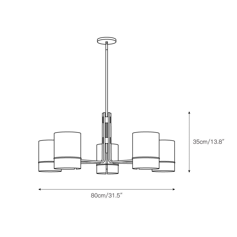 Montego Chandelier - view 4