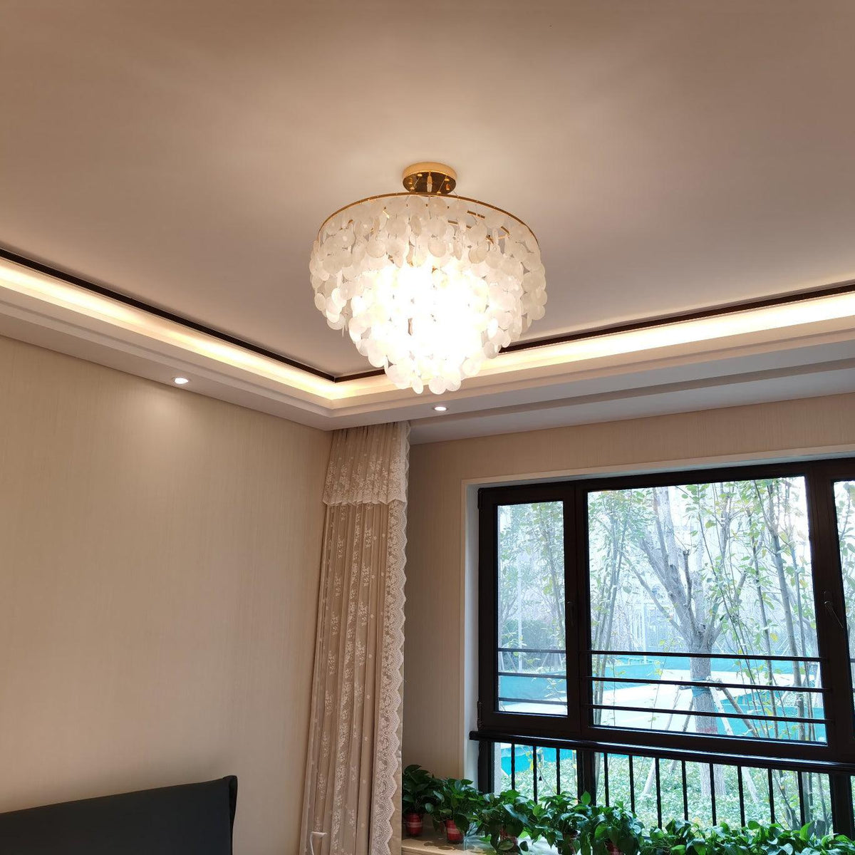 Shell Wind Chime Chandelier - view 12