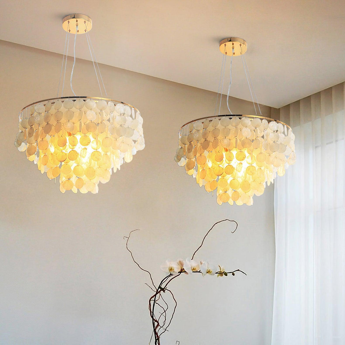 Shell Wind Chime Chandelier - view 7