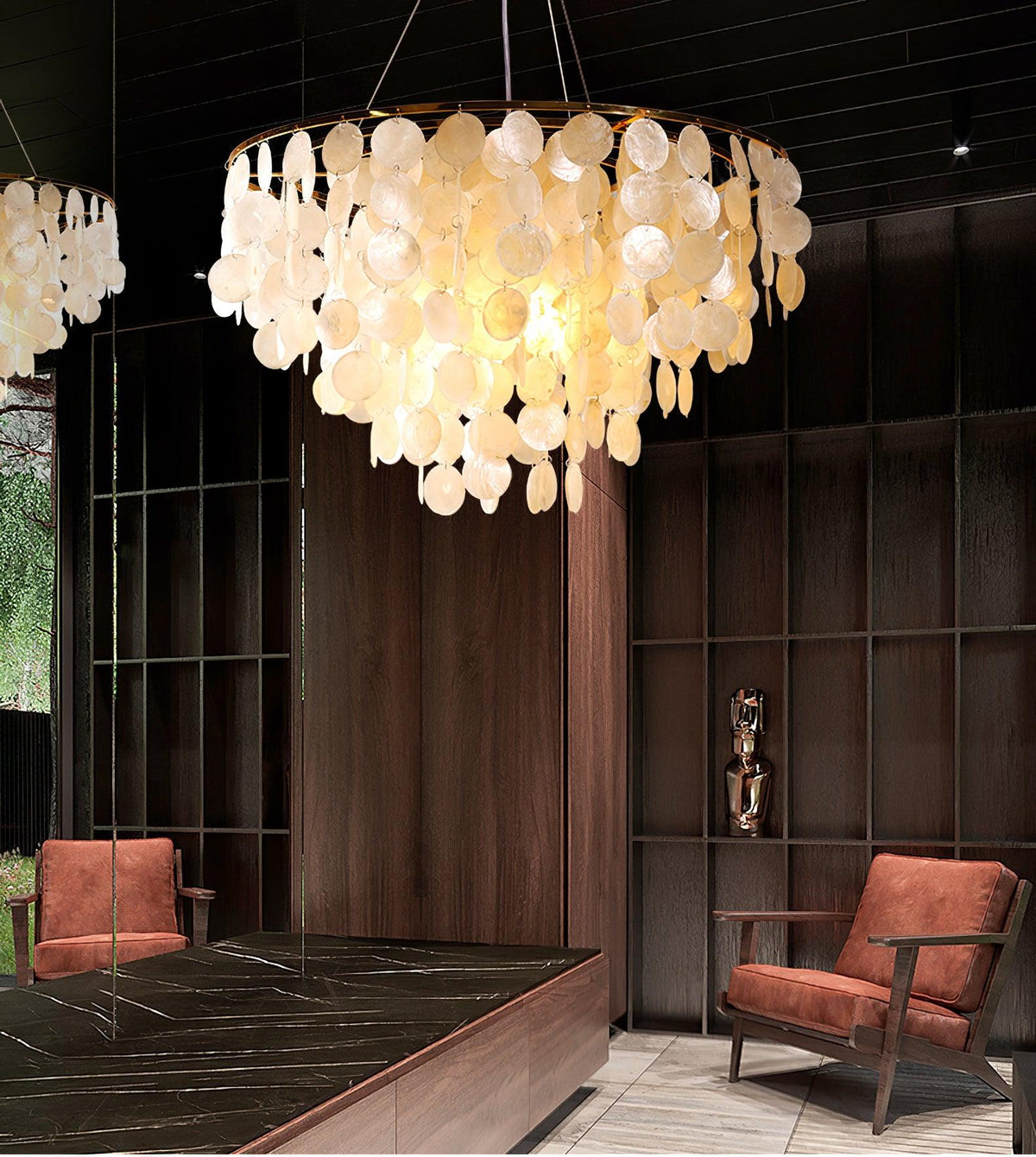 Shell Wind Chime Chandelier - view 15