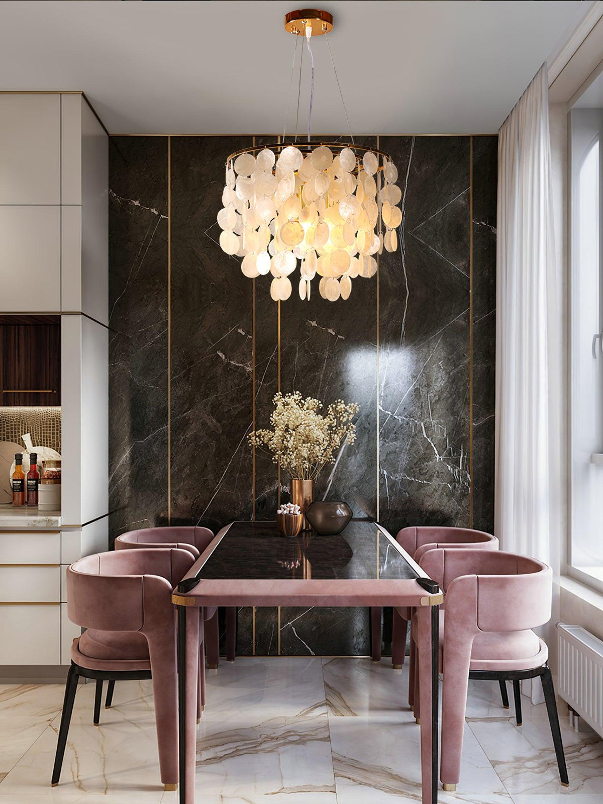 Shell Wind Chime Chandelier - view 19