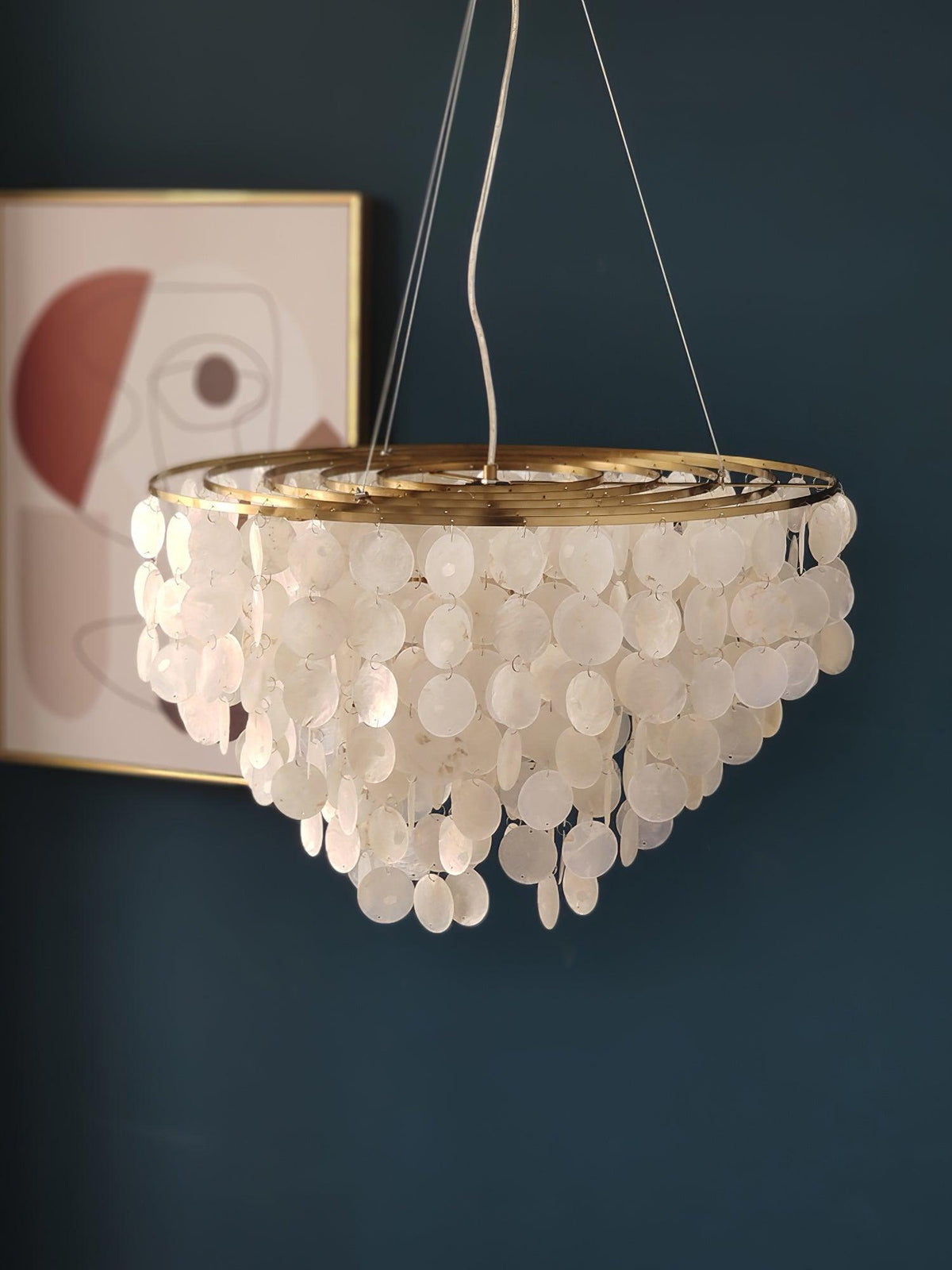 Shell Wind Chime Chandelier - view 20
