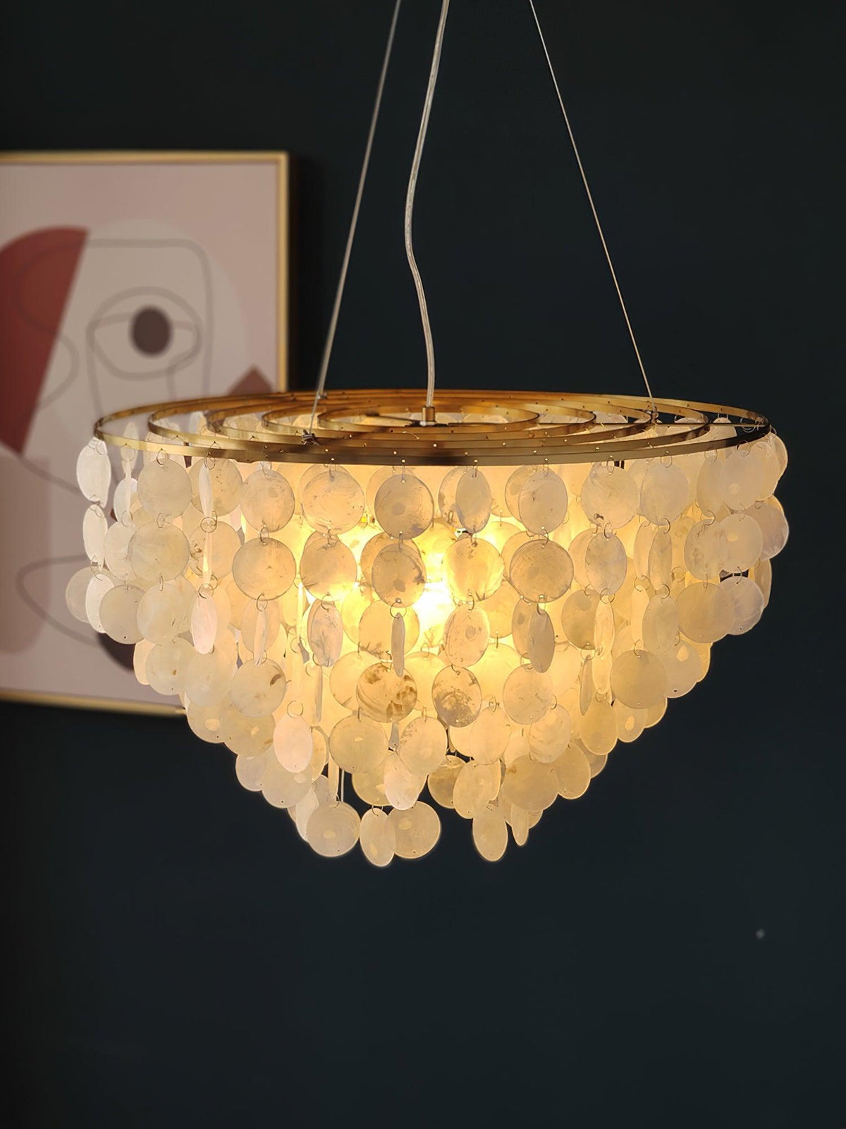 Shell Wind Chime Chandelier - view 21