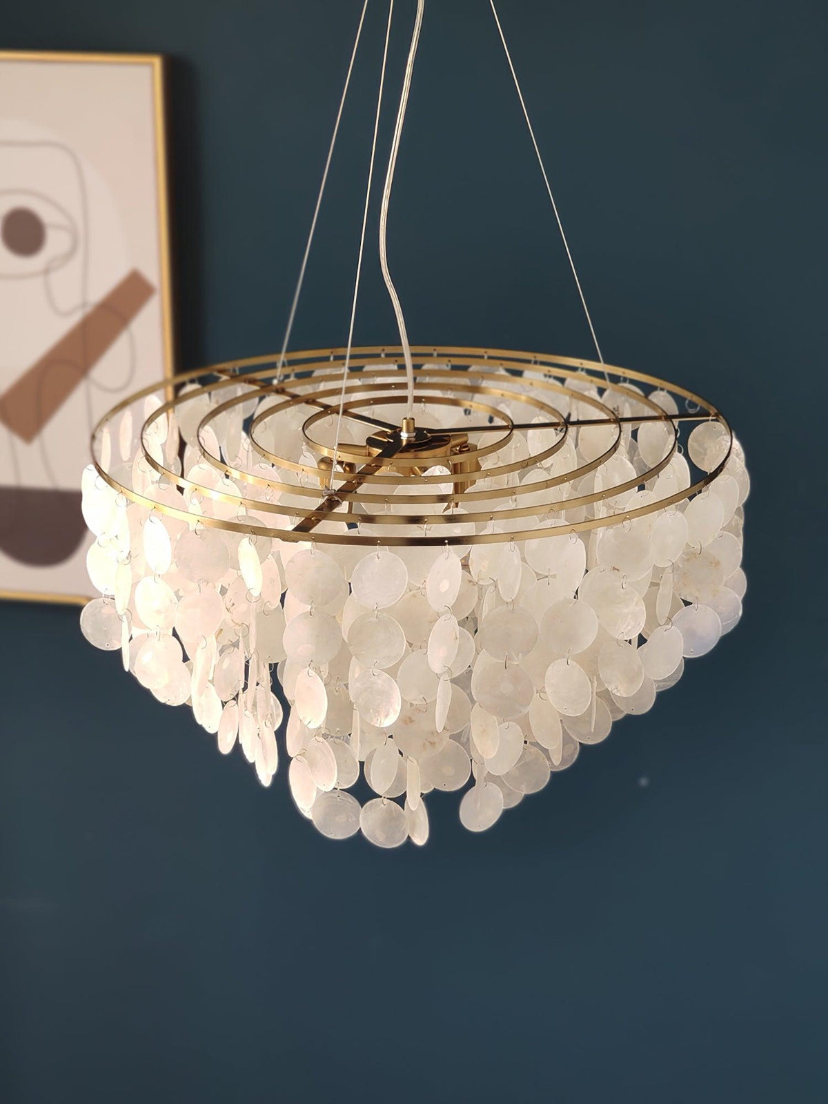 Shell Wind Chime Chandelier - view 22