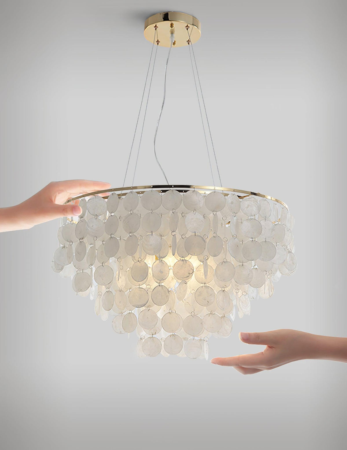 Shell Wind Chime Chandelier - view 27