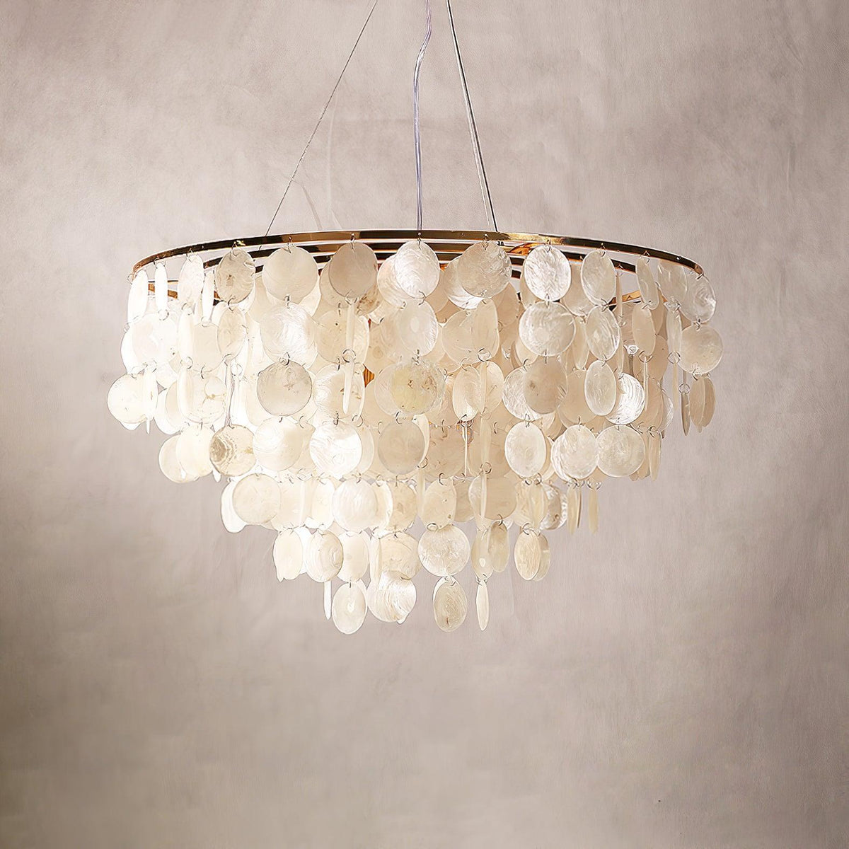 Shell Wind Chime Chandelier - view 31