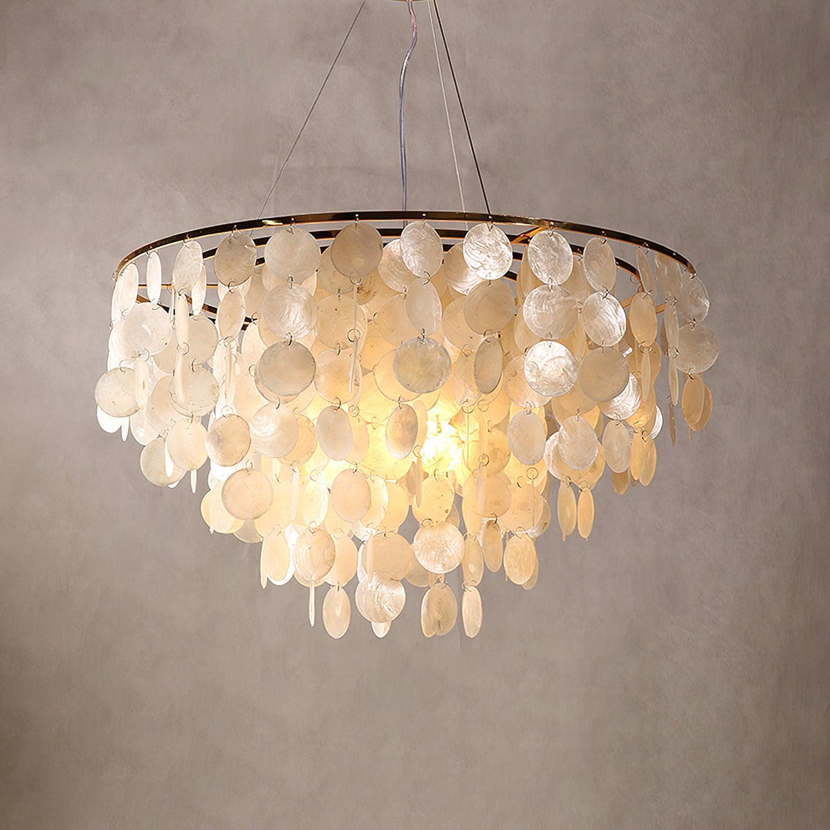 Shell Wind Chime Chandelier - view 4