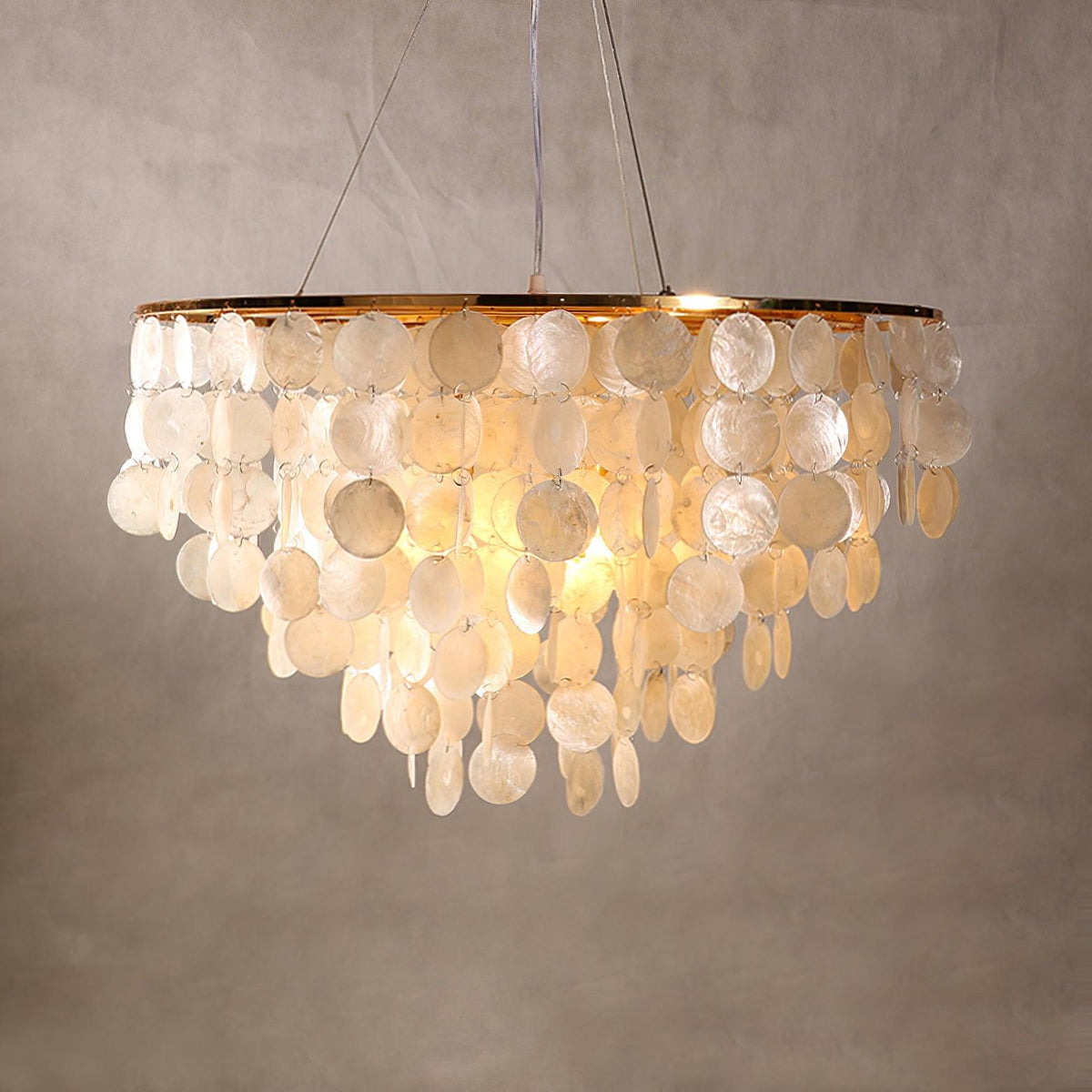 Shell Wind Chime Chandelier - view 5