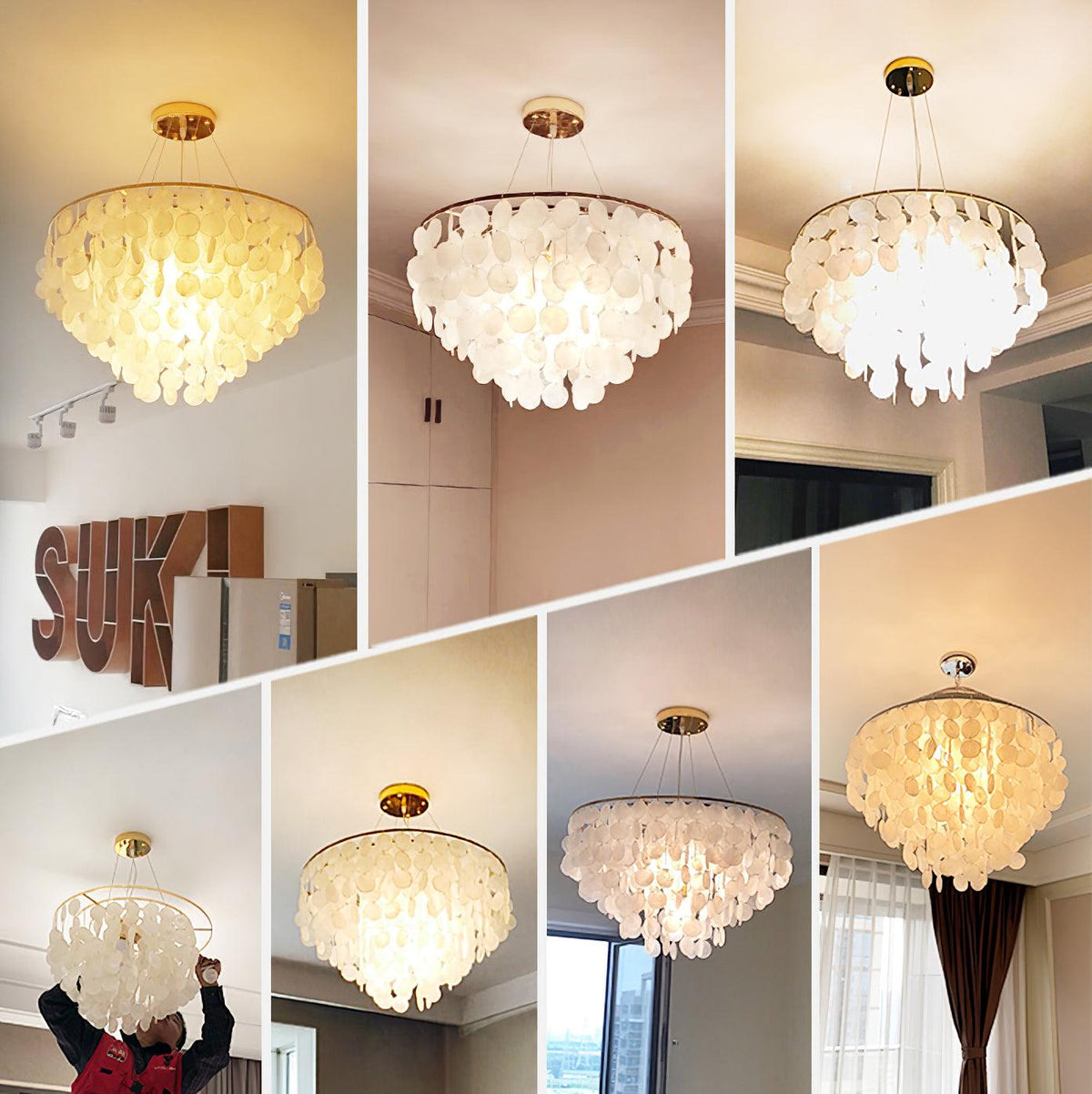 Shell Wind Chime Chandelier - view 33