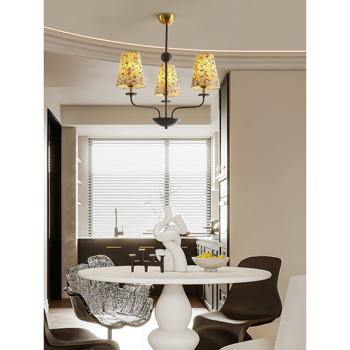 Siena Fabric Chandelier - view 10