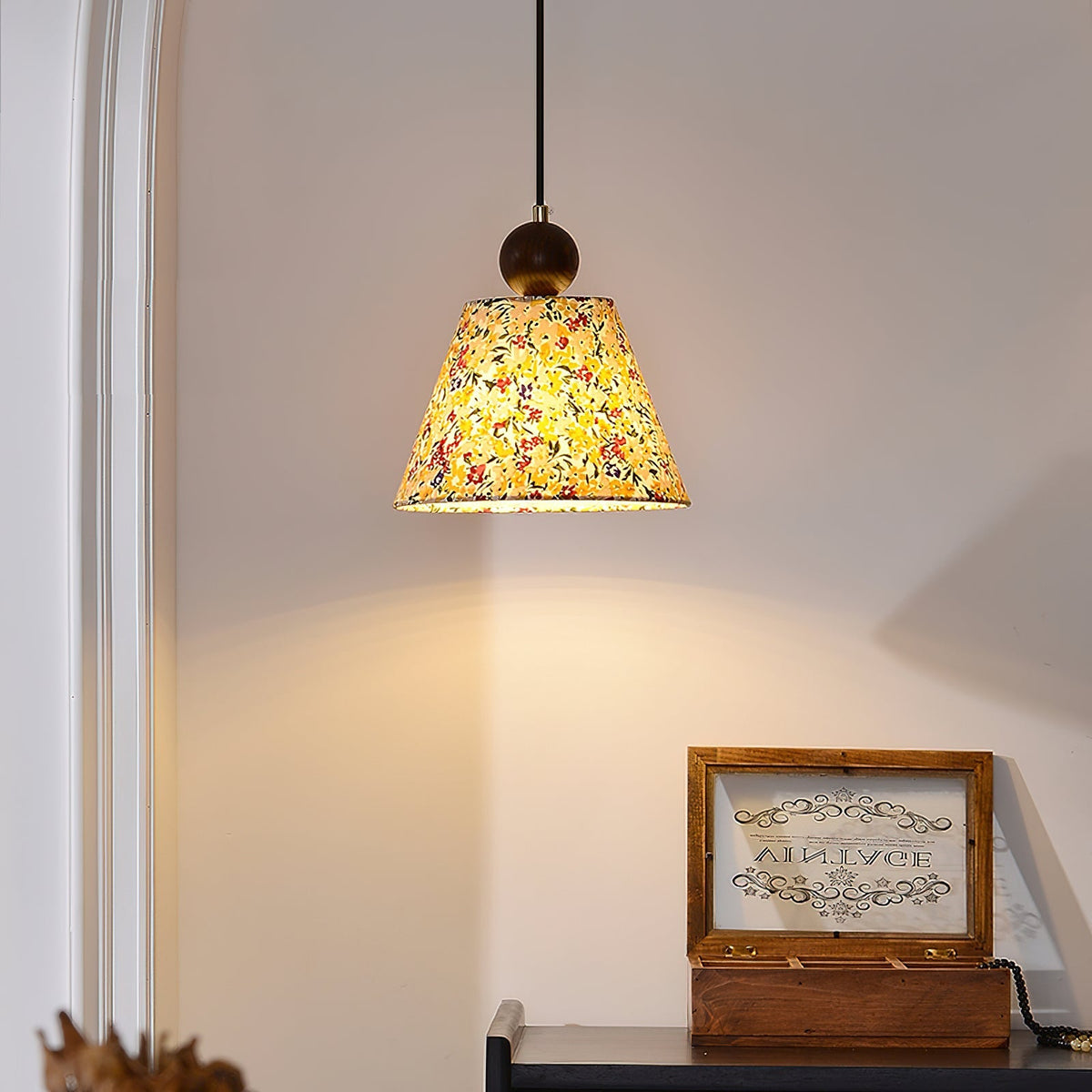 Siena Fabric Chandelier - view 2