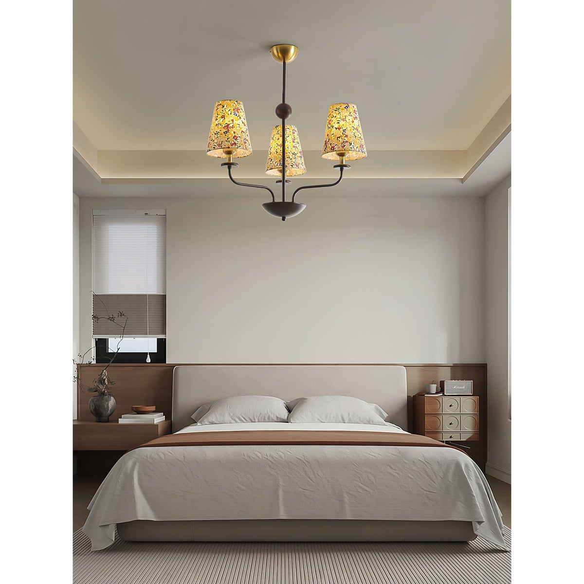 Siena Fabric Chandelier - view 7