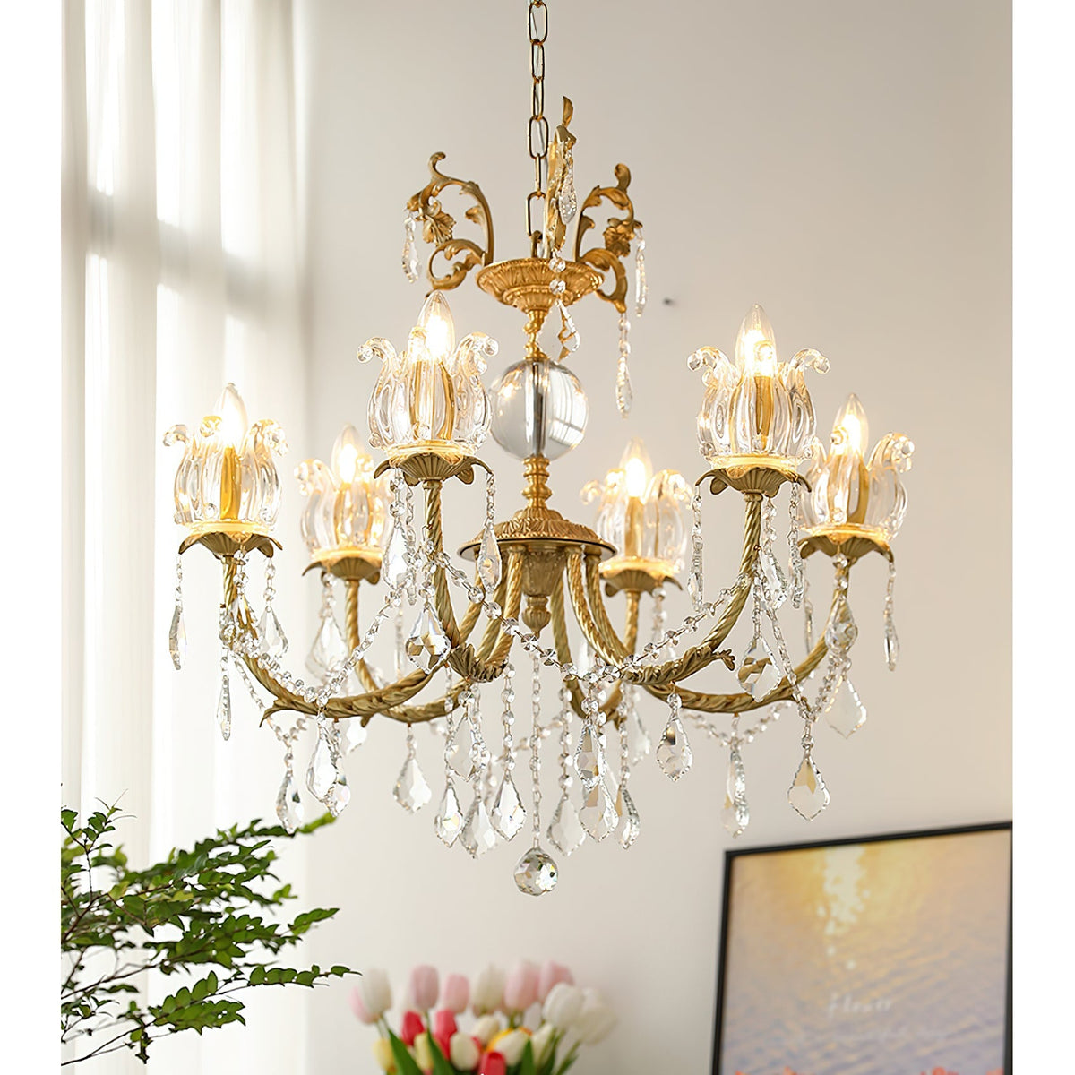 Silva Crystal Chandelier - view 8