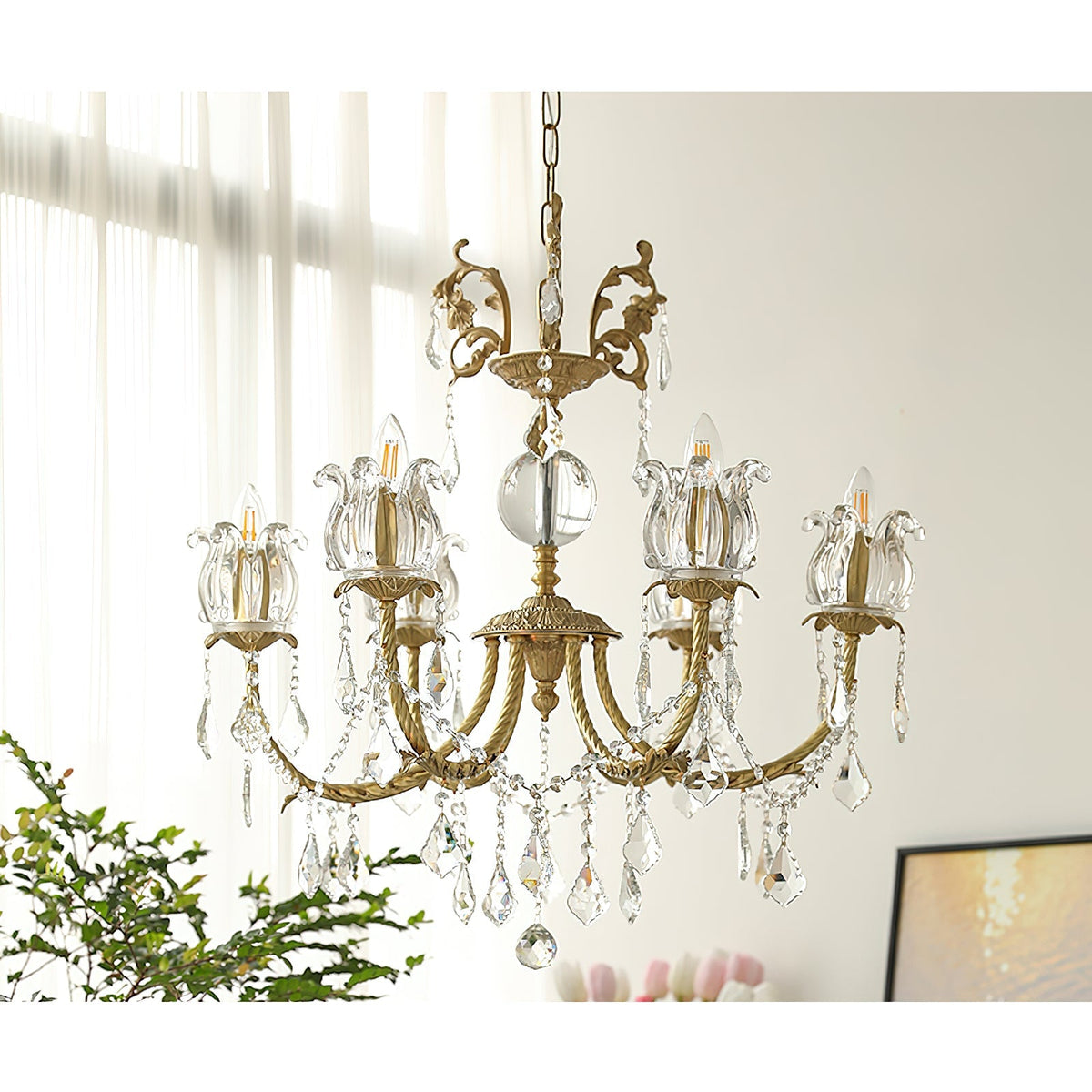 Silva Crystal Chandelier - view 9