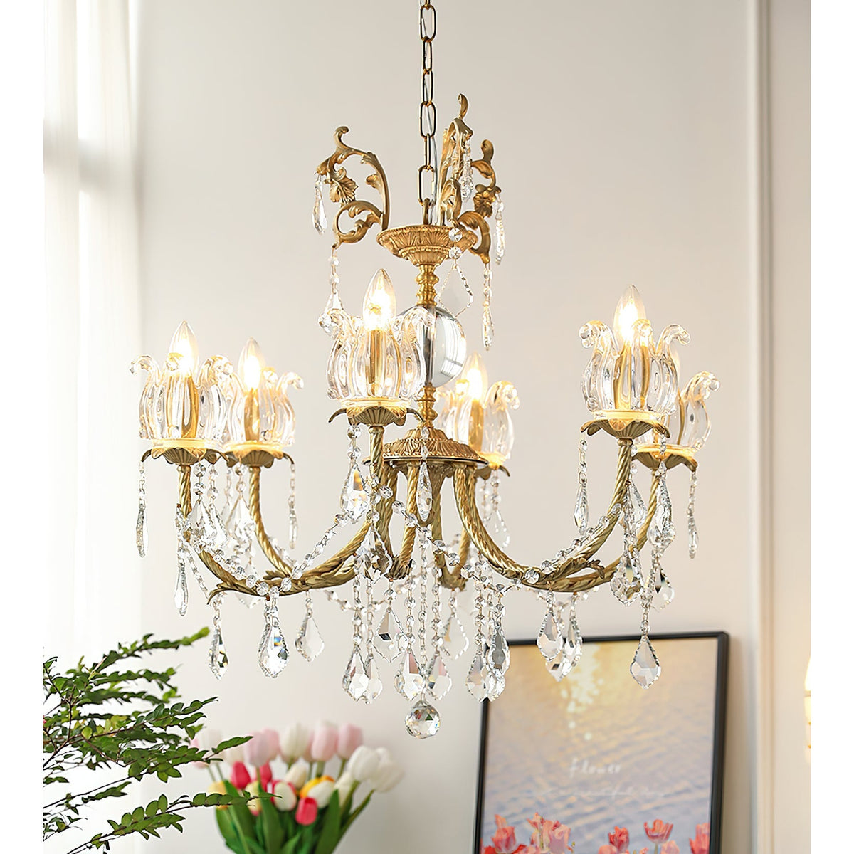 Silva Crystal Chandelier - view 10