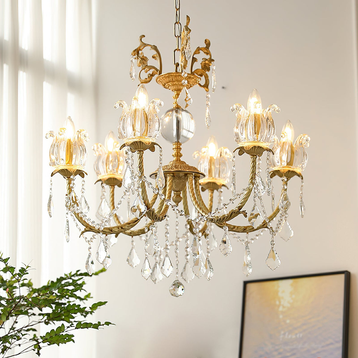 Silva Crystal Chandelier - view 12
